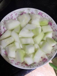 美味的清蒸冬瓜排骨做法图解6)