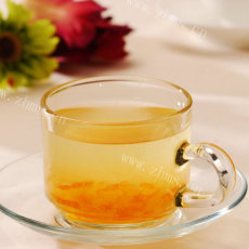 芳香四溢的蜂蜜柚子茶