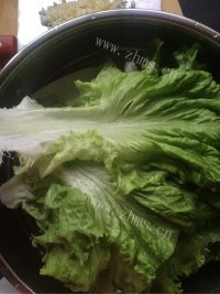 家常菜蒜香生菜做法图解1)