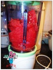 自制西瓜冻做法图解4)
