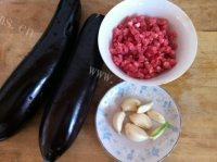 「家有大厨」蚝油肉末茄子做法图解1)