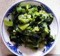 清淡可口海米油菜做法图解1)