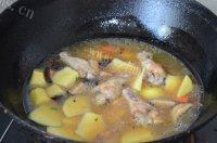 营养美食鸡腿炒土豆做法图解10)