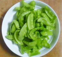 清淡的清炒荷兰豆做法图解1)