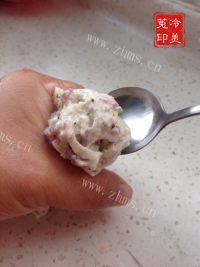 好吃的炸黑米豆渣萝卜丸子做法图解10)