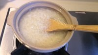 苦瓜油条砂锅粥的做法图解八
