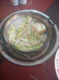 家常菜莲花白菜做法图解5)