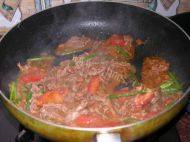 家常菜番茄炒牛肉