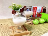 美味莓汁苹果奶昔的做法图解七