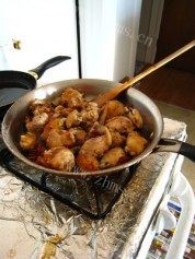 美味辣子鸡翅做法图解5)