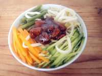 美味的炸酱面