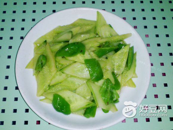 青椒炒黄瓜