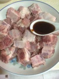 「简单版」豉汁蒸排骨做法图解3)