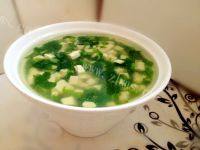 DIY青菜豆腐羹