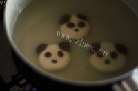 可爱好吃的熊猫汤圆做法图解7)