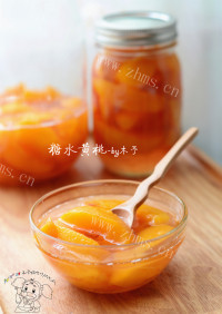 自制糖水黄桃做法图解7)