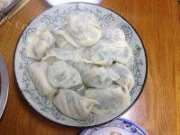 自制韭菜馅饺子