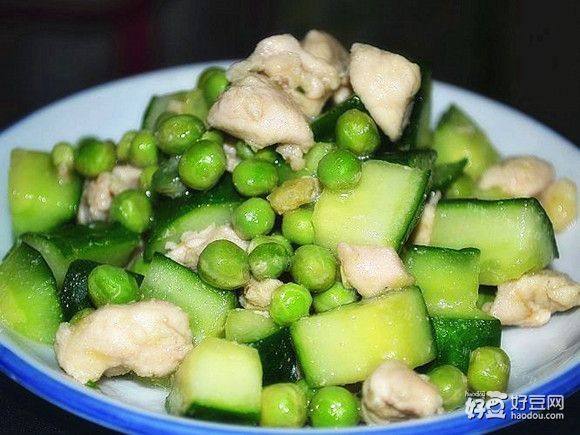 鸡丁炒黄瓜