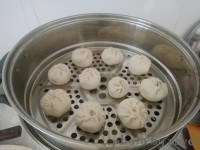 美味的猪肉茴香包子
