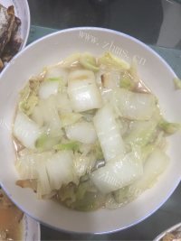 家常菜清炒白菜