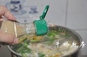 美味的海鲜粉丝煲做法图解13)