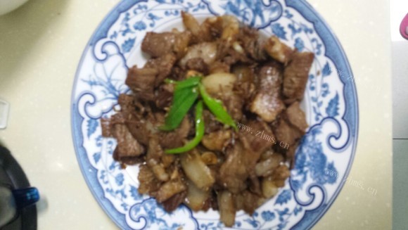 香飘十里的孜然肉片
