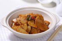 家常菜干锅土豆片