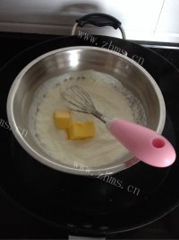 自制日式轻乳酪蛋糕做法图解3)