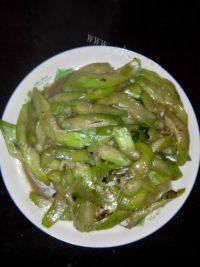 家常菜清炒丝瓜