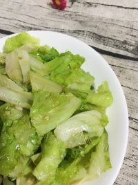 家常菜凉拌生菜