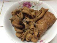 家常菜酸菜肥肠做法图解6)