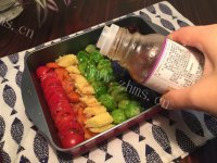 彩虹蔬菜沙拉做法图解7)