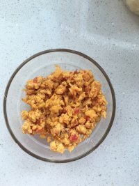 美味的炒鸡蛋做法图解4)