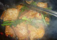 家常菜回锅豆腐做法图解11)