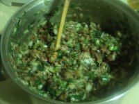 美味的白菜猪肉饺子做法图解5)