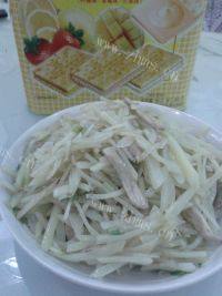 家常菜土豆丝炒肉丝