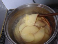 自制苹果玫瑰花做法图解4)