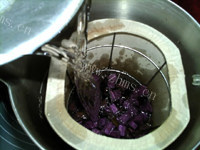 营养紫薯黑豆浆的做法图解七