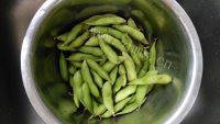 下酒菜香辣毛豆做法图解3)