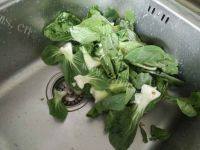 家常菜香菇青菜做法图解1)