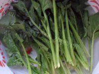 家常菜菠菜拌粉条做法图解2)