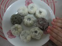 自制红豆沙冰皮月饼