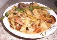 营养丰富的酸菜炖冻豆腐