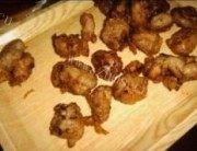 美味的拔丝草莓咕噜肉做法图解5)