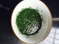 美味的青酱意面做法图解3)