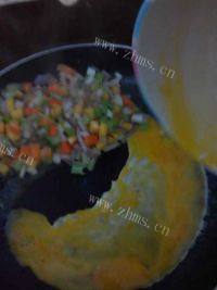 颜值高的五彩炒饭做法图解5)