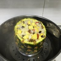 美味的菠萝八宝饭做法图解9)