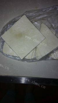 家常菜辣椒炒豆干做法图解1)