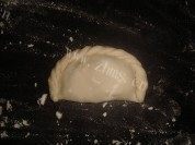 家常韭菜鸡蛋煎饺做法图解6)