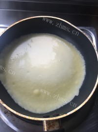 清爽的柠香牛奶蛋饼做法图解13)